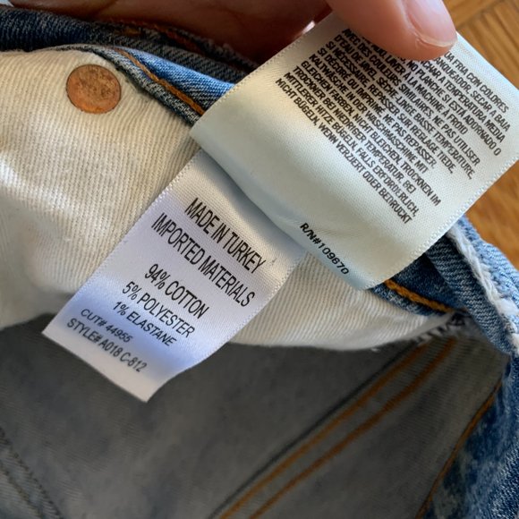 Agolde sophie high rise crop jeans 23 - Picture 7 of 9